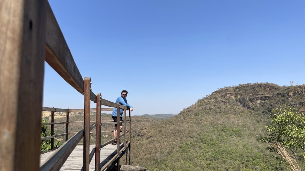 Mirante na Reserva do Abade